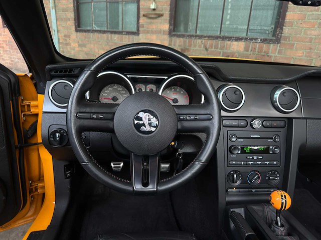 Ford mustang shelby gt500 5.4 v8 500pk cabriolet 2007 (27.000 km) youngtimer - afbeelding 9 van  34