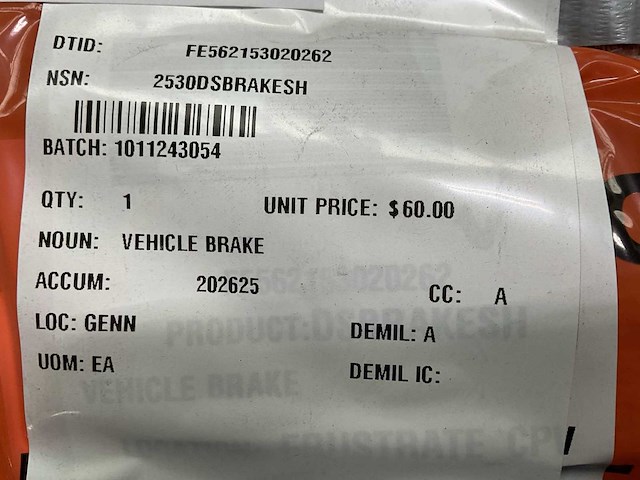 Ford set brake shoes - afbeelding 4 van  4