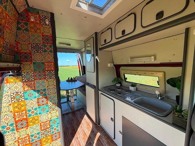 Ford transit camper 2.5 l nugget kampeerwagen jr-574-k - afbeelding 27 van  28