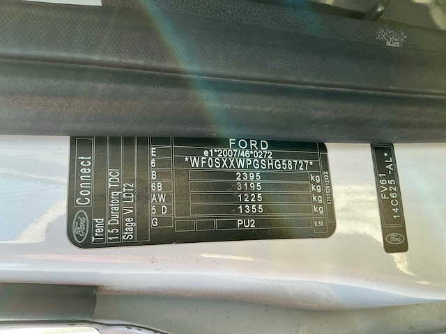 Ford transit connect 1.5 tdci l2 bedrijfswagen - afbeelding 24 van  31