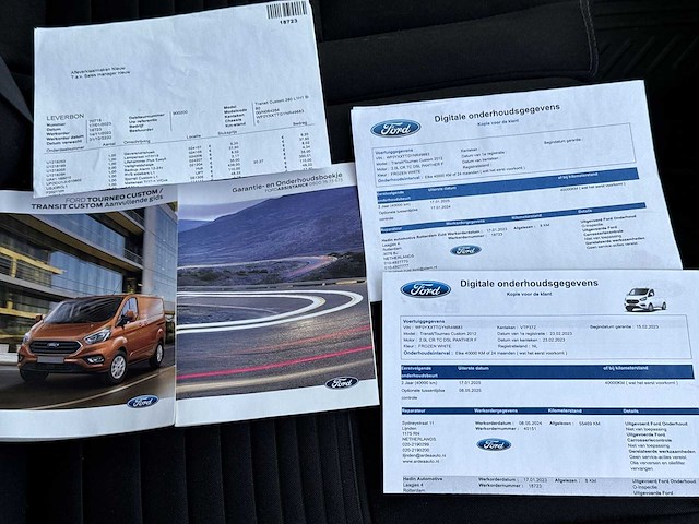 Ford transit custom 280 2.0 tdci l1h1 limited | vtp-37-z - afbeelding 25 van  35