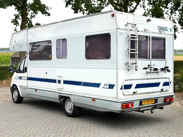 Ford transit kampeerwagen 2.5 turbo diesel chausson 64 camper 15-bh-rx - - afbeelding 20 van  28