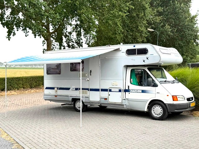 Ford transit kampeerwagen 2.5 turbo diesel chausson 64 camper 15-bh-rx - - afbeelding 26 van  28