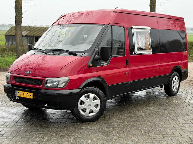 Ford transit kampeerwagen 330l 90 mr 4,63 camper 49-xfp-3 - afbeelding 1 van  26