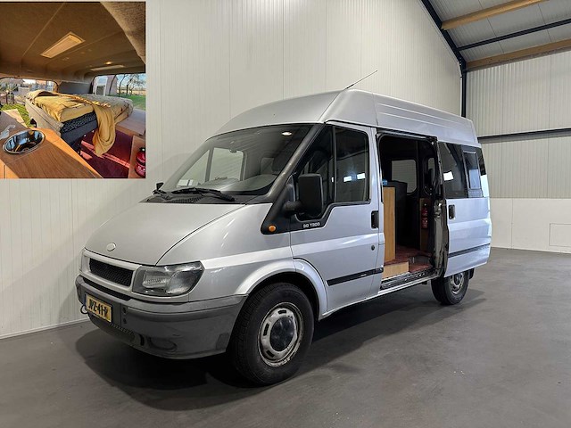 Ford transit kombi 330s 2.4 tddi camper 113.000 km nap automaat jpz-41-r - afbeelding 1 van  36