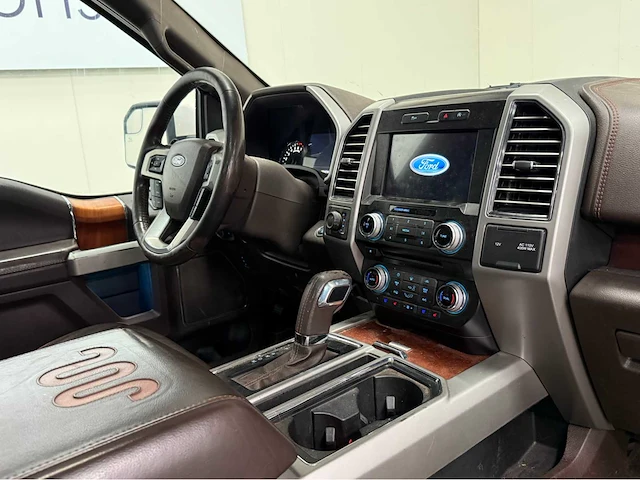 Ford usa - f150 - 3.5 v6 ecoboost s. crew - king ranch - lpg - 4x4 - bedrijfswagen - 2018 - afbeelding 7 van  37