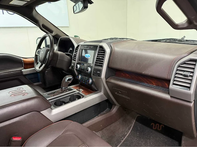 Ford usa - f150 - 3.5 v6 ecoboost s. crew - king ranch - lpg - 4x4 - bedrijfswagen - 2018 - afbeelding 9 van  37