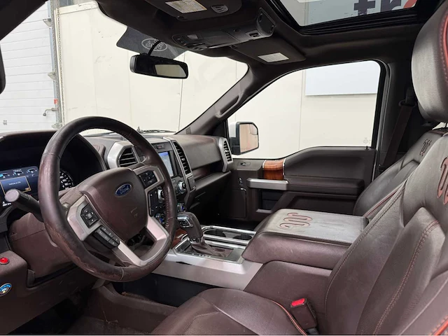 Ford usa - f150 - 3.5 v6 ecoboost s. crew - king ranch - lpg - 4x4 - bedrijfswagen - 2018 - afbeelding 19 van  37