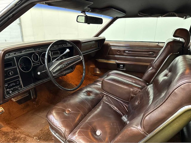 Ford usa - thunderbird - v8 hardtop - lpg - oldtimer - 1972 - afbeelding 2 van  30