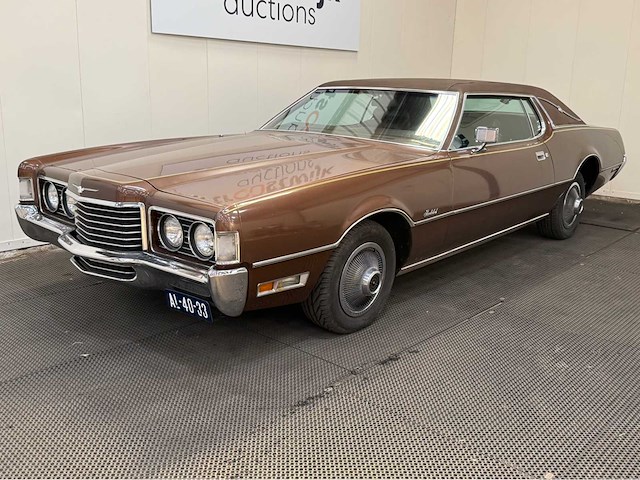 Ford usa - thunderbird - v8 hardtop - lpg - oldtimer - 1972 - afbeelding 1 van  30