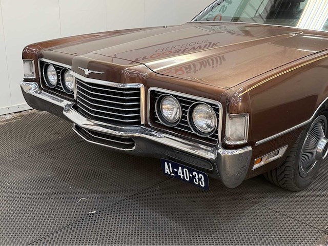Ford usa - thunderbird - v8 hardtop - lpg - oldtimer - 1972 - afbeelding 30 van  30