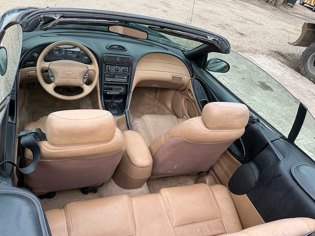 Ford usa mustang 3.8 v6 convertible oldtimer - afbeelding 16 van  34