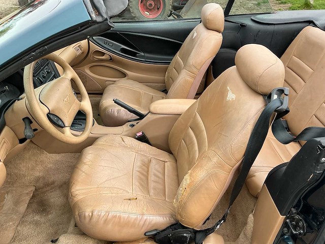 Ford usa mustang 3.8 v6 convertible oldtimer - afbeelding 18 van  34