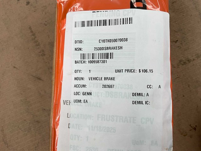 Ford vehicle brake - afbeelding 2 van  2