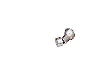 Foresti suardi 252.c chroom magnetic door holder - afbeelding 1 van  5