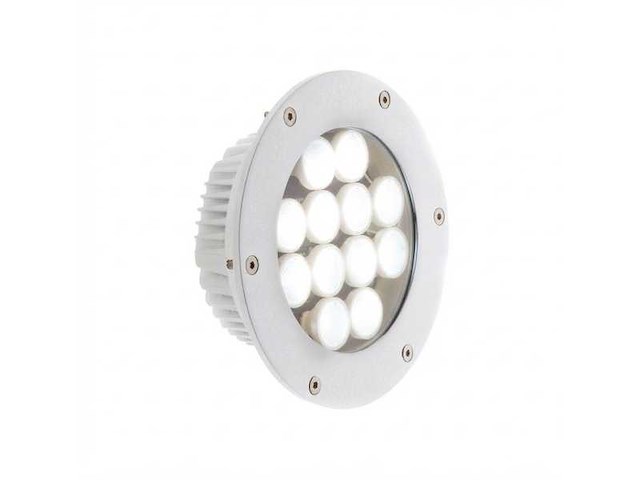 Foresti suardi 8800.c 3200k power led deck light stainless steel - afbeelding 1 van  7