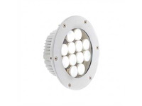Foresti suardi 8800.c 3200k power led deck light stainless steel - afbeelding 1 van  7