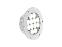 Foresti suardi 8800.c 3200k power led deck light stainless steel - afbeelding 1 van  8