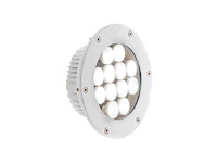Foresti suardi 8800.c 3200k power led deck light stainless steel - afbeelding 2 van  8