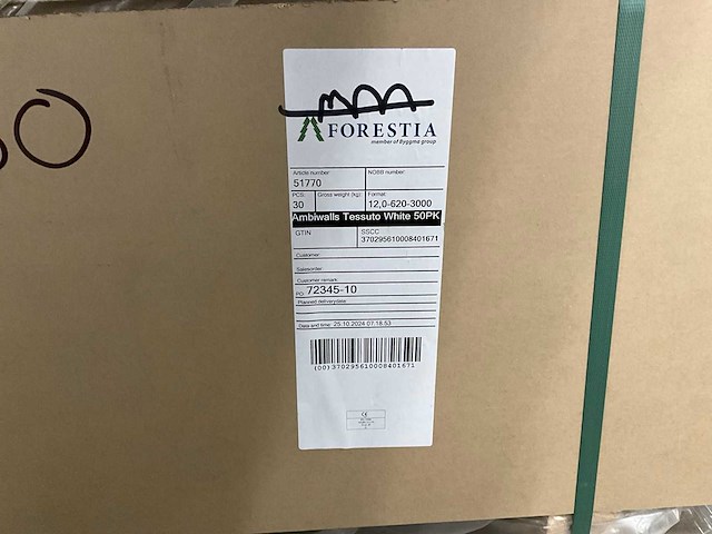 Forestia ambiwalls tessuto wandpaneel (130x) - afbeelding 4 van  5