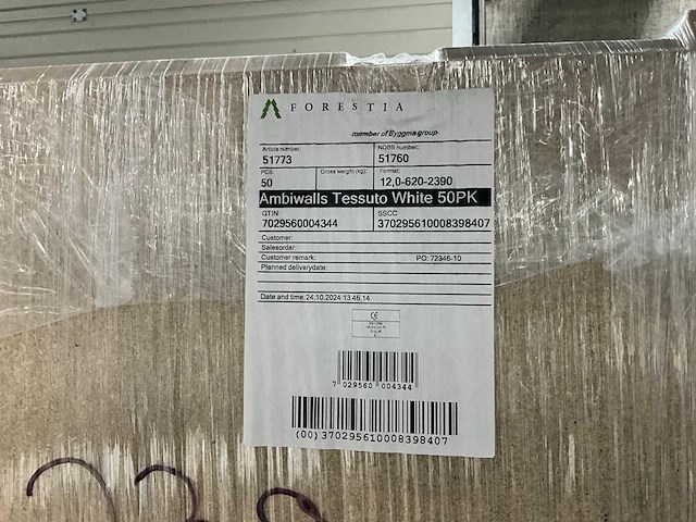 Forestia ambiwalls tessuto wandpaneel (130x) - afbeelding 5 van  5