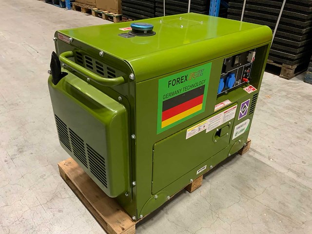 Forex fsr9700s diesel generator 6.0kva - afbeelding 2 van  5
