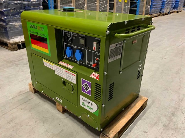 Forex fsr9700s diesel generator 6.0kva - afbeelding 3 van  5