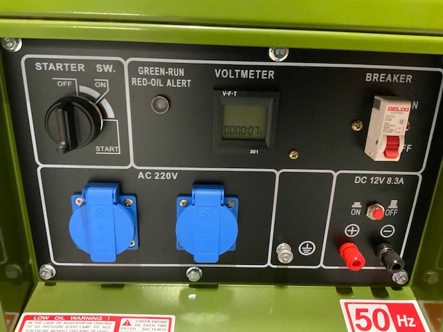 Forex fsr9700s diesel generator 6.0kva - afbeelding 5 van  10