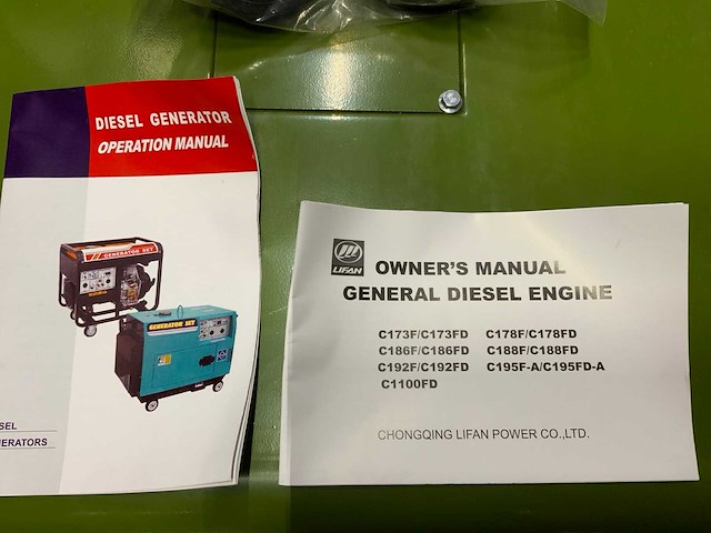 Forex fsr9700s diesel generator 6.0kva - afbeelding 10 van  10