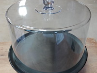 Foriria un giardino taartplateau met stolp - afbeelding 2 van  5