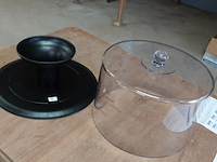 Foriria un giardino taartplateau met stolp - afbeelding 4 van  5