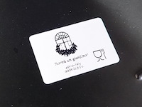 Foriria un giardino taartplateau met stolp - afbeelding 5 van  5