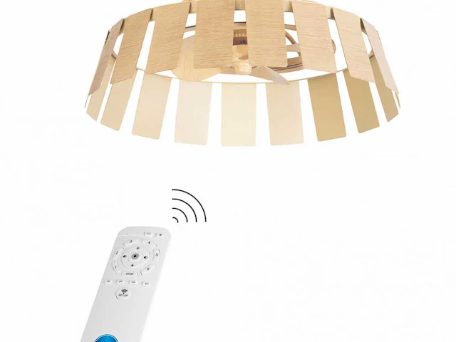 Forlight madera led ip44 plafond ventilator met afstandsbediening - afbeelding 3 van  5