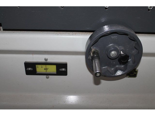 Formaatzaag robland z320 met dubbele afzuiger, digitale aflezing voor langsgeleider. bouwjaar 2002. let op!... - afbeelding 2 van  10