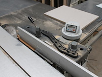 Formaatzaag robland z320 met dubbele afzuiger, digitale aflezing voor langsgeleider. bouwjaar 2002. let op!... - afbeelding 5 van  10