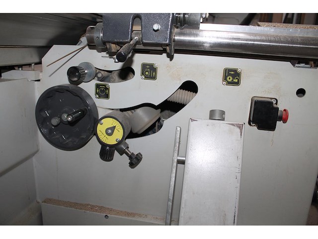 Formaatzaag robland z320 met dubbele afzuiger, digitale aflezing voor langsgeleider. bouwjaar 2002. let op!... - afbeelding 10 van  10
