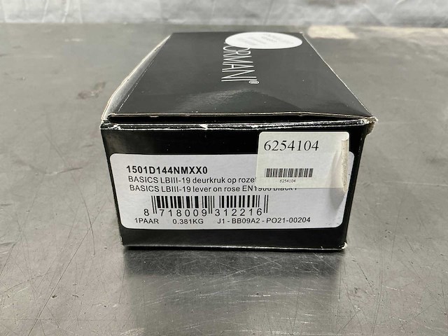 Formani basics lbiii-19 deurklink - set van 2 (4x) - afbeelding 4 van  5