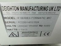 Formatic - 2024 - r 2200 - hamburgermachine - afbeelding 5 van  8