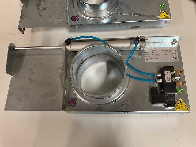 Formule air pneumatische afsluitklep (2x) - afbeelding 2 van  4