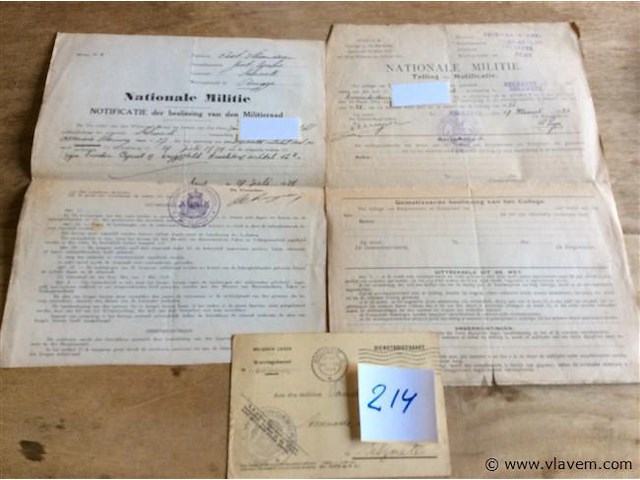Formulieren nationale militie - afbeelding 1 van  2