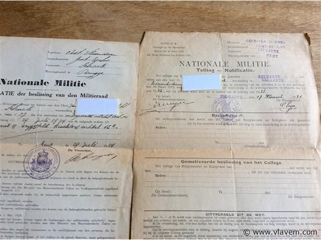 Formulieren nationale militie - afbeelding 2 van  2