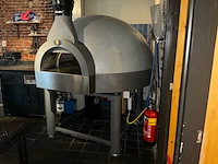 Fornitalia steenoven met roterende vloer