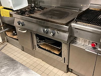 Fornuis met doorkookplaat - afbeelding 1 van  3