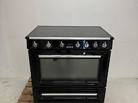 Fornuis smeg, inductie , zwart - afbeelding 1 van  6