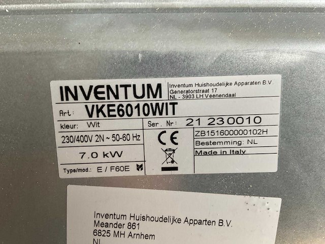 Fornuis - afbeelding 2 van  2