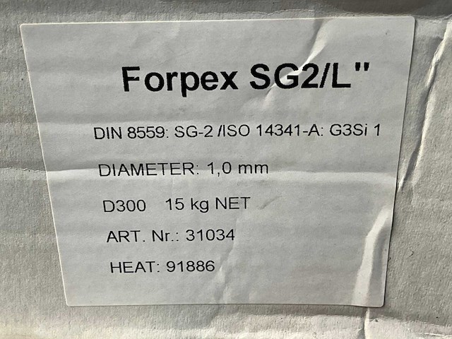 Forpex lasdraad (2x) - afbeelding 2 van  2