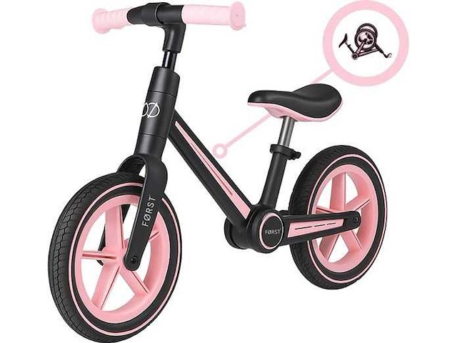 Forst - roze - opvouwbaar - loopfiets - afbeelding 1 van  2