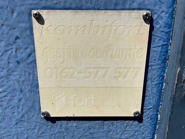 Fort bouw kombifort sanitairunit - afbeelding 7 van  7