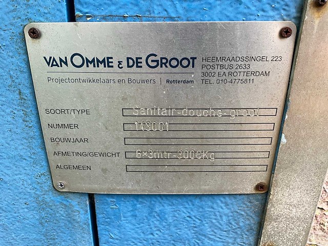 Fort sanitair / douche unit - afbeelding 5 van  13