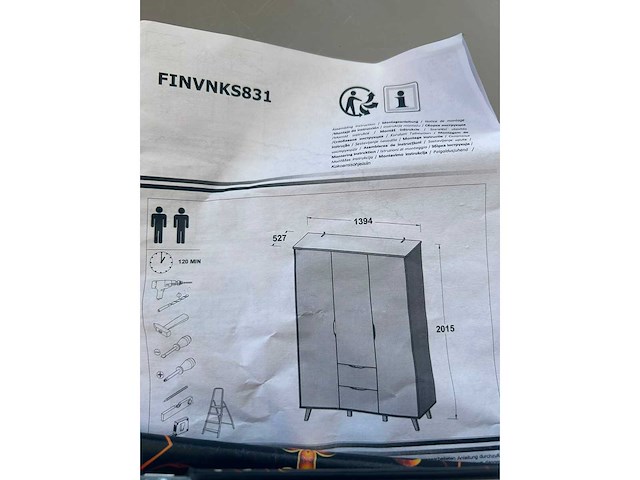 Forte - vankka kledingkast - kledingkast - afbeelding 7 van  15